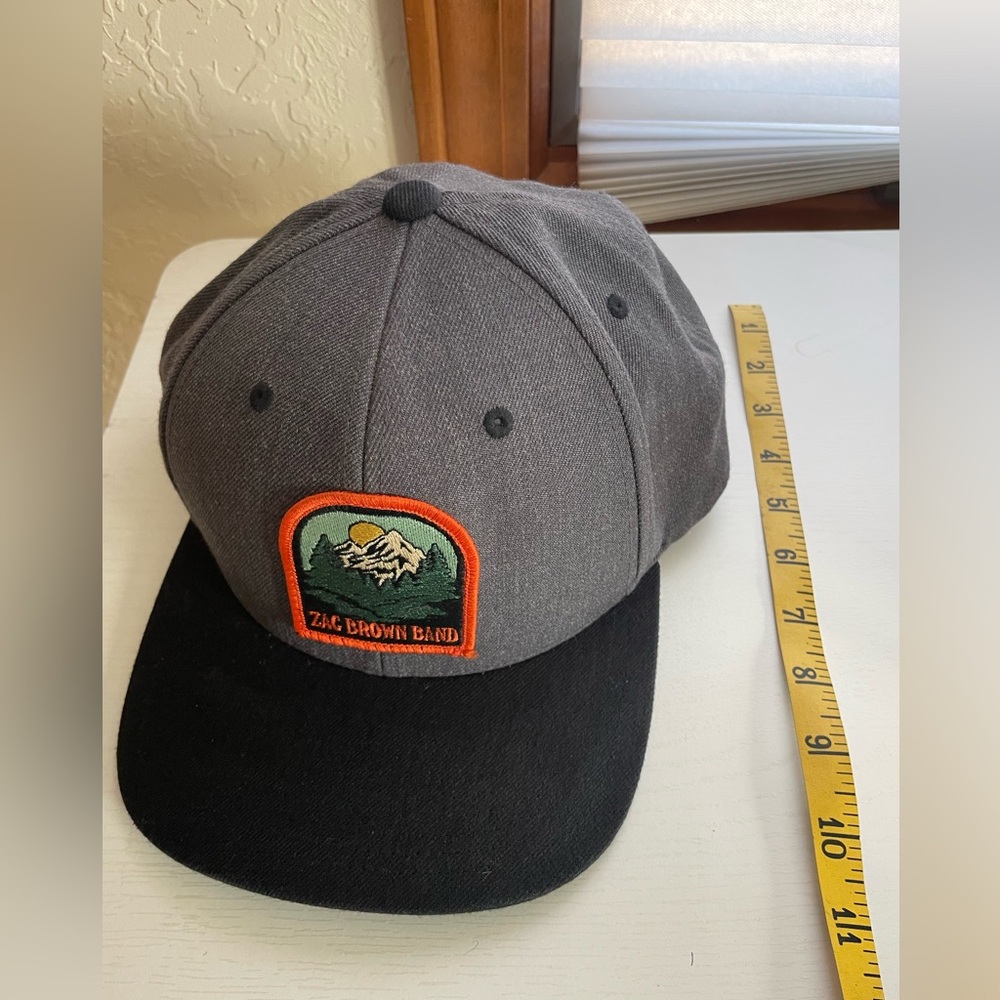 Baseball cap with Zac Brown Band logo.